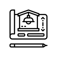 architecture icon for your website, mobile, presentation, and logo design.