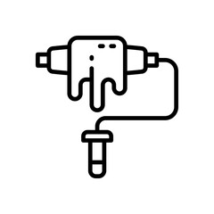 paint roller icon for your website, mobile, presentation, and logo design.