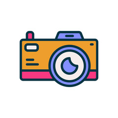 camera icon for your website, mobile, presentation, and logo design.