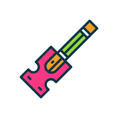 sharpener icon for your website, mobile, presentation, and logo design.
