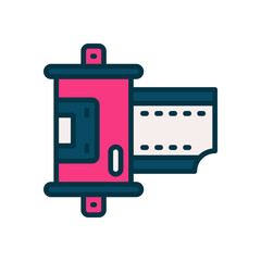 camera roll icon for your website, mobile, presentation, and logo design.