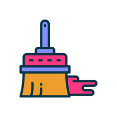 paint brush icon for your website, mobile, presentation, and logo design.