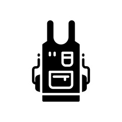 apron icon for your website, mobile, presentation, and logo design.