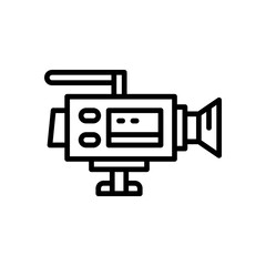 video camera icon for your website, mobile, presentation, and logo design.