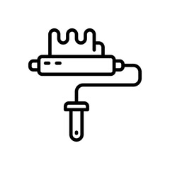 paint roller icon for your website, mobile, presentation, and logo design.