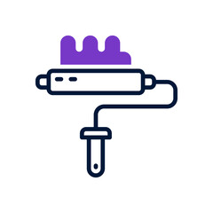 paint roller icon for your website, mobile, presentation, and logo design.