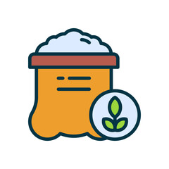 flour icon for your website, mobile, presentation, and logo design.