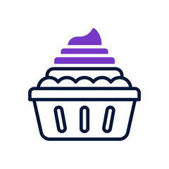 cupcake icon for your website, mobile, presentation, and logo design.