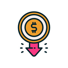 sale off icon for your website, mobile, presentation, and logo design.