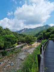 bridge in the mountains