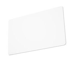 credit card isolated