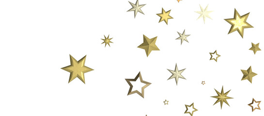 stars background, sparkle lights confetti falling. magic shining Flying christmas stars on night