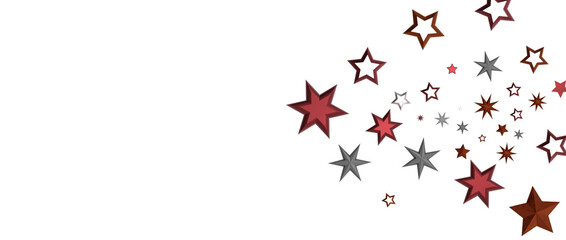 stars background, sparkle lights confetti falling. magic shining Flying christmas stars on night