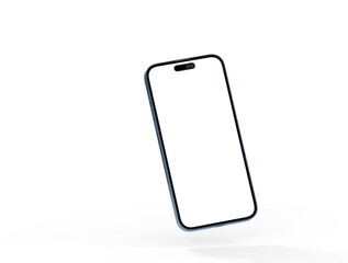 realistic smartphone template mockup for user experience presentation