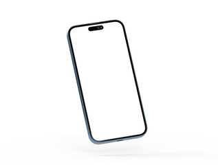 realistic smartphone template mockup for user experience presentation