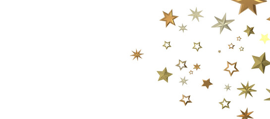 stars. Confetti celebration, Falling golden abstract decoration for party, birthday celebrate,
