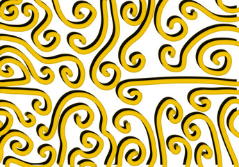 seamless pattern with swirls