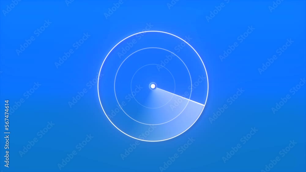 Poster background with navigation circle. motion. navigation radar with moving electronic line. radius line