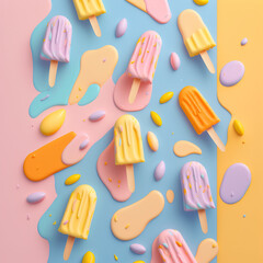 Ice cream patterns