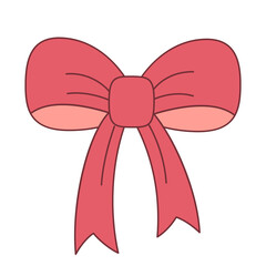 pink ribbon bow