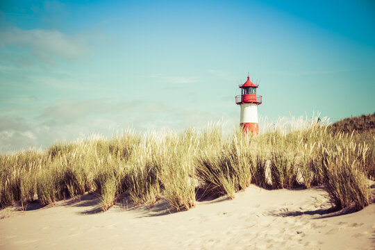 Leuchtturm am Ellenbogen auf Sylt