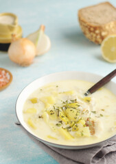 Cullen Skink, traditional fish soup, Scottish cuisine