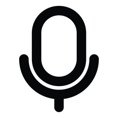 microphone icon for web ui design