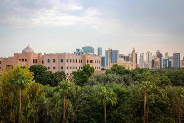 Fototapeta na wymiar Gudaibiya palace view in Manama, Bahrain