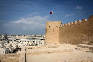Sheikh Salman bin Ahmed Fort view in Riffa, Bahrain
