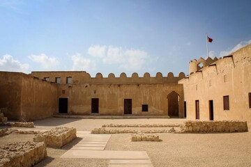 Sheikh Salman bin Ahmed Fort view in Riffa, Bahrain