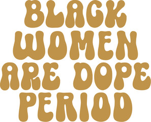 Retro Black History SVG Design