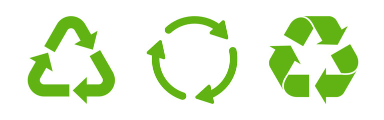 Reduce, reuse, recycle symbol
