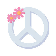 peace and love retro