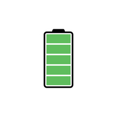 Battery Power Indicator Icon Vector
