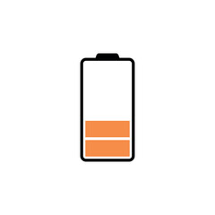Battery Power Indicator Icon Vector