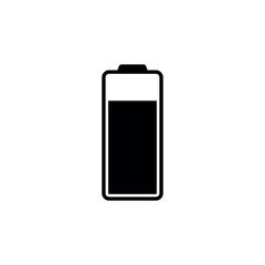 Battery Power Indicator Icon Vector