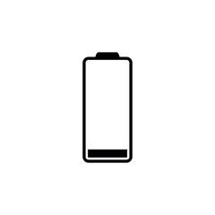 Battery Power Indicator Icon Vector
