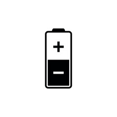 Battery Power Indicator Icon Vector