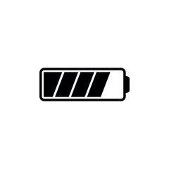 Battery Power Indicator Icon Vector