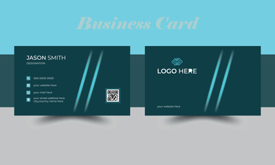 Modern Business Card - Creative and Clean Business Card Template |  Clean professional business card template, visiting card, business card template |