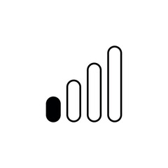 Phone Signal Wi-fi Indicator Icon Vector