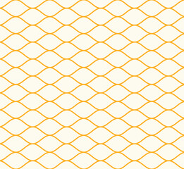 Gold line wave on yellow background,beautiful pattern for interior decorative,abstract concept and design. 