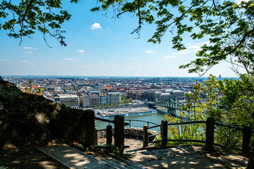 Blick auf Budapest und die Donau