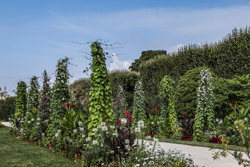 Paris Garden of the Plants (Jardin des plantes or jardin des plantes de Paris, 1889) - main public...