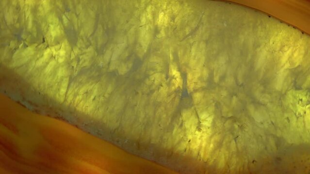 Agate is a semi-precious stone, it is a microcrystalline variety of quartz