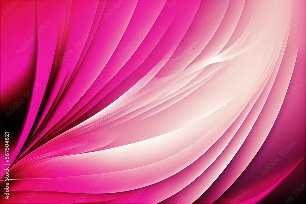 Aufkleber a pink and white abstract background with wavy lines and a black background with a white center and 
