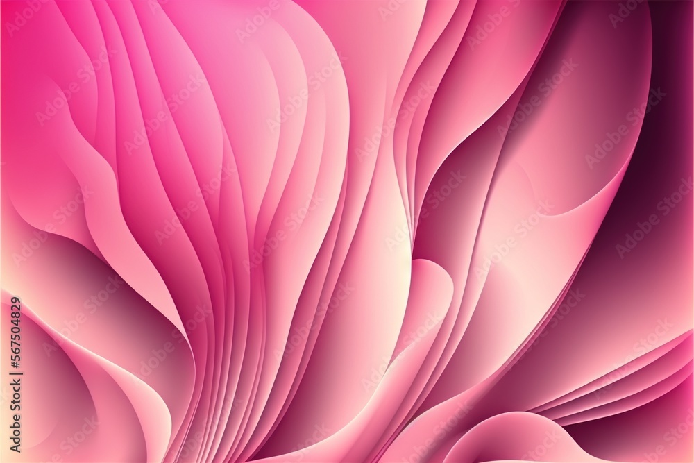 Poster a pink abstract background with a large flower in the center of the image and a pink background with