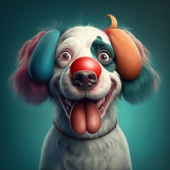 clown dog