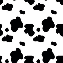 Cow and panda print - seamless print