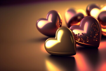 heart shaped candles